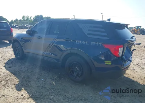 2023 Ford Police Interceptor из США, поврежденный, VIN 1FM5K8AC6PGA34268